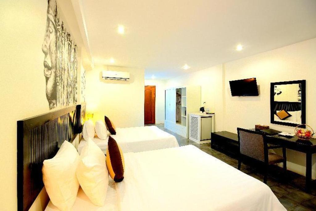 La Residence Blanc D' Angkor Siem Reap Exterior foto